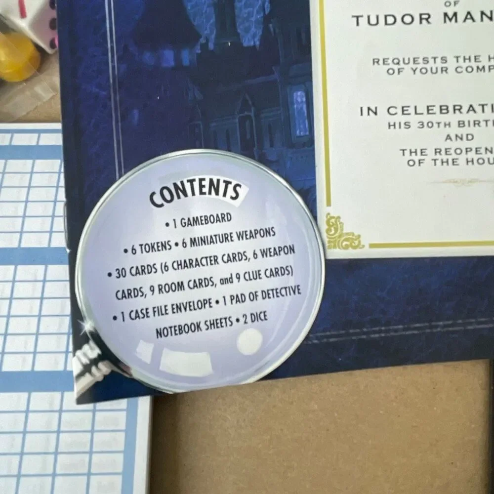 Clue classic board game new and unused but opened